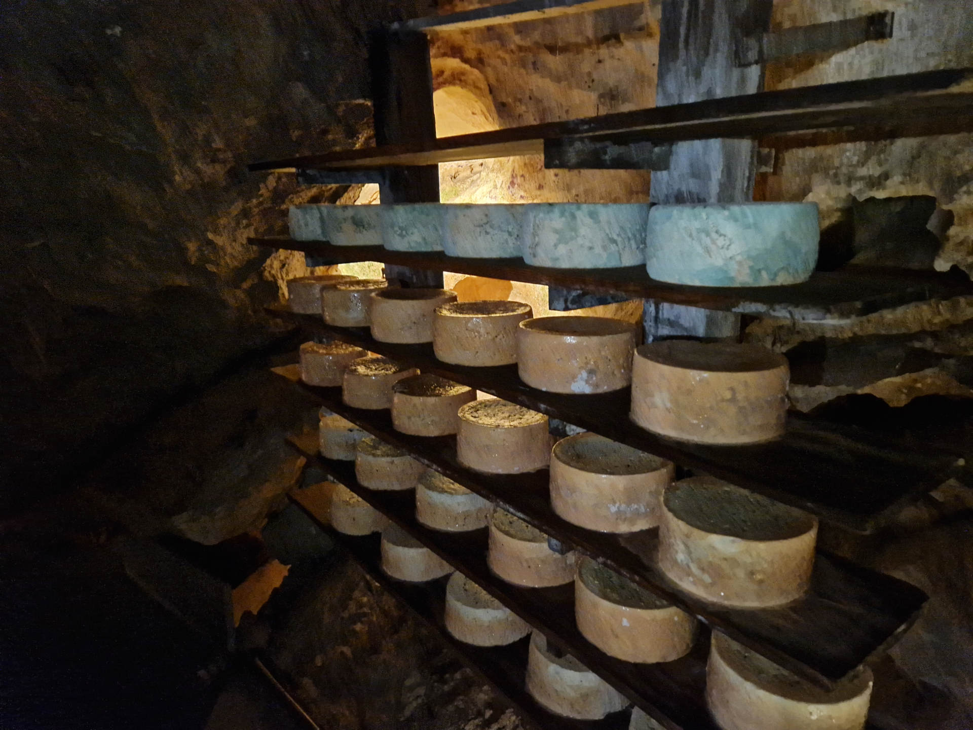 Der berühmte Cabrales-Käse reift in Höhlen