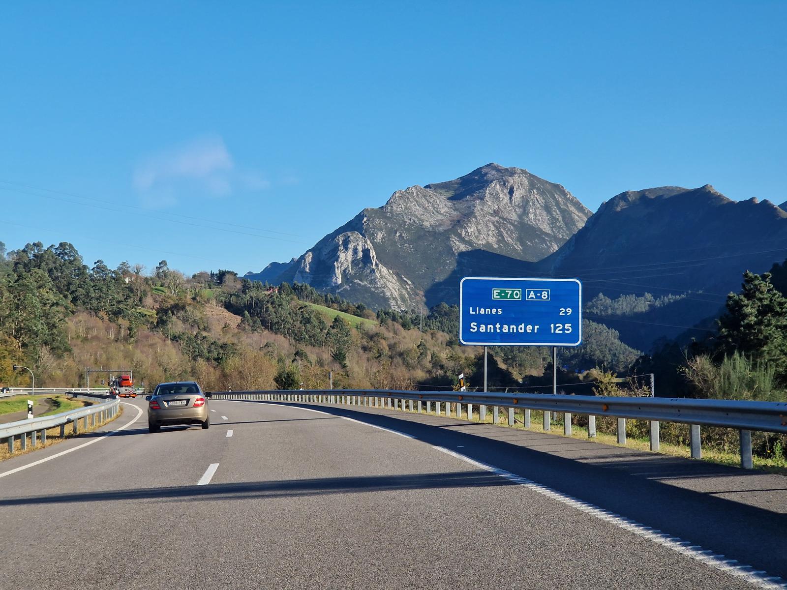 Autobahn Asturien